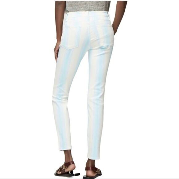 FRAME Le High Skinny Crop Ombré Stripe 28 NWT - Picture 5 of 12